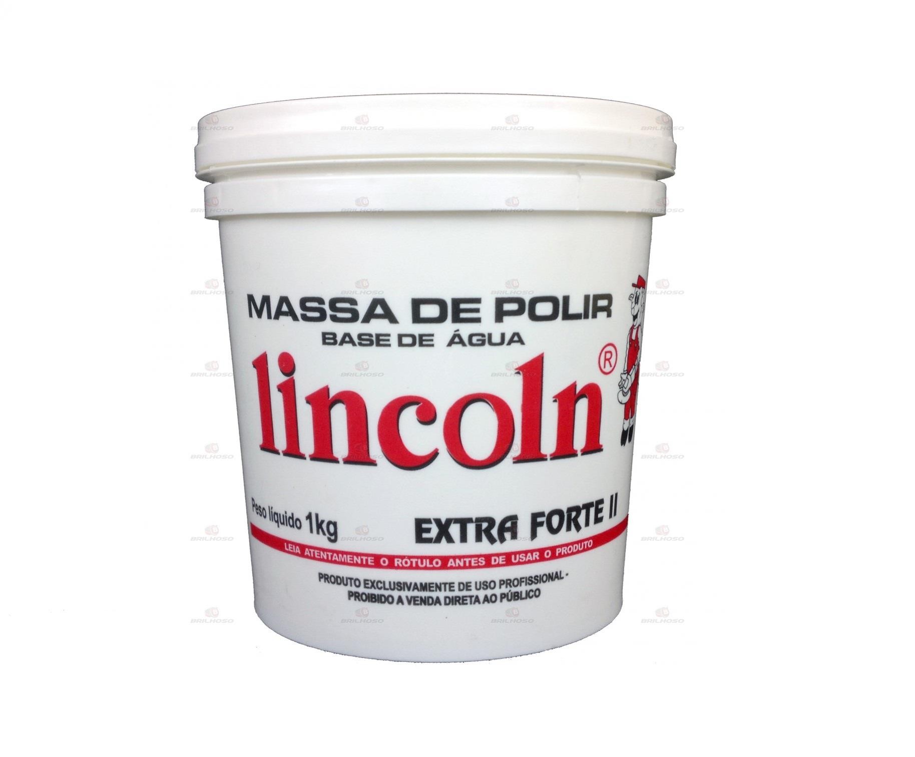 MASSA DE POLIR EXTRA FORTE II -LINCOLN - 1KG