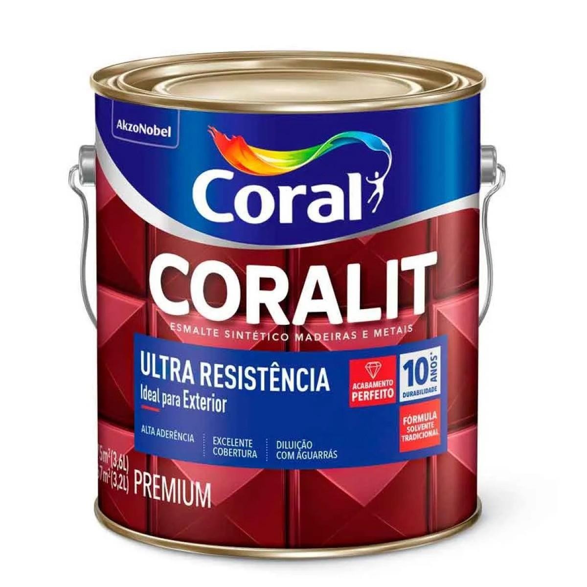 CORALIT ACETINADO VERDE COLONIAL - CORAL - 3,6L
