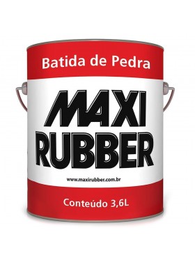 BATIDA DE PEDRA PRETO-MAXI RUBBER - 3,6L