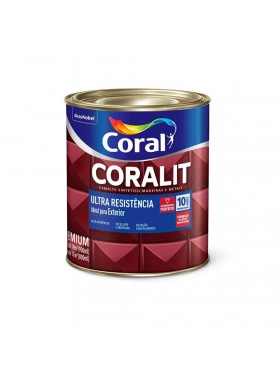 ESMALTE CORAL ALUMINIO ALTO BRILHO- 0,9L
